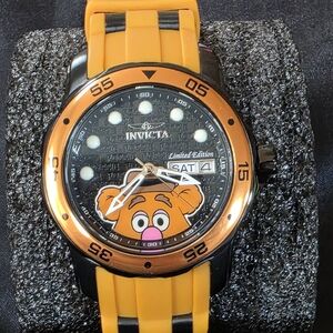 Invicta Limited Edition Orange Bear Dial Watch